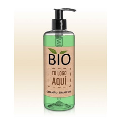 16 Flaschen Shampoo 300 ml mit Spender Go Green