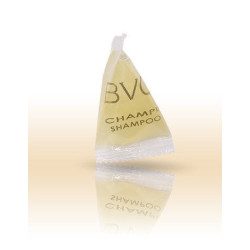 Shampoing au soja et au jojoba en sachet pyramide