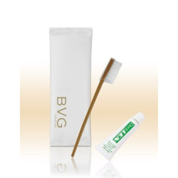 kit d’hygiène dentaire 2 unités avec pâte