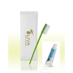 Kit dental 2 piezas con pasta de dientes en tubo