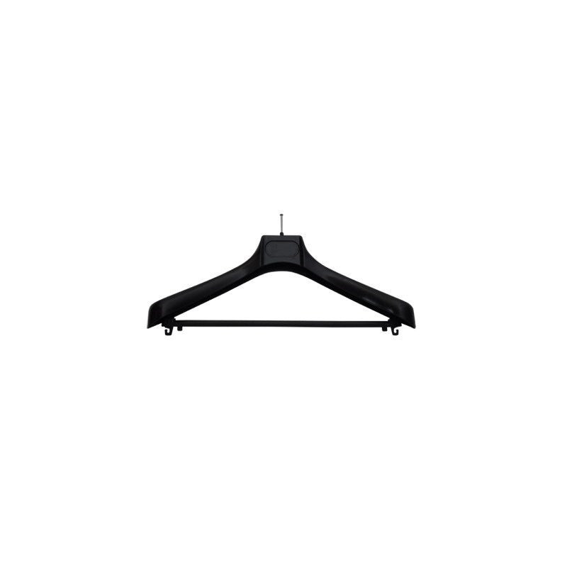 Hanger black with anti-theft device 