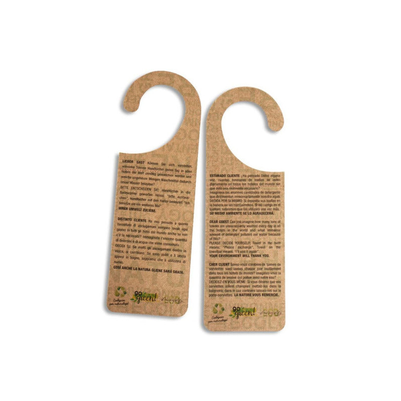 Bio-Aufhänger für Handtücher mit Wassersparbotscha