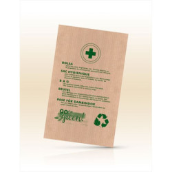 Saco biodegradável para toalhetes higiénicos