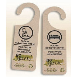 Colgador puerta Eco "No Molestar"