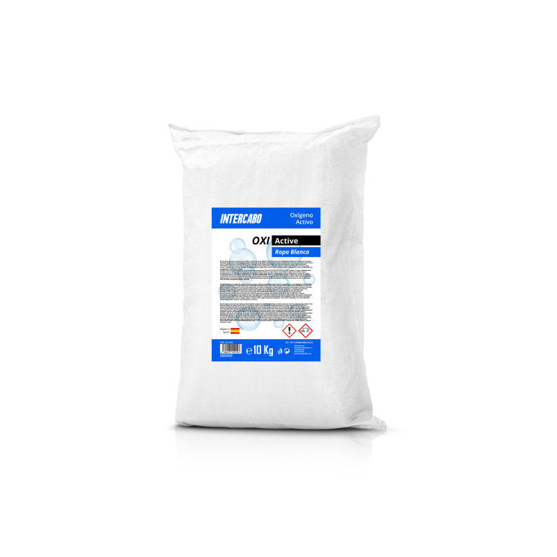 Active Oxygen White Clothes 10 Kg- INTERCABO