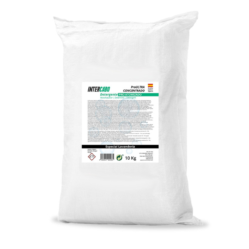 Détergent en poudre avec oxygène actif Qualité