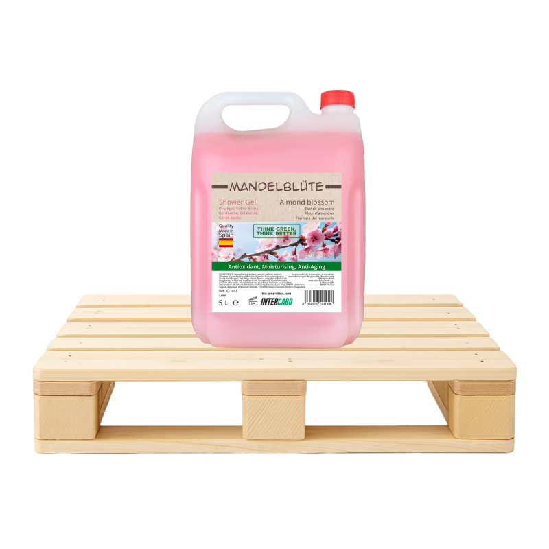 180 x 5L Kanister Duschgel Mandelblüte – feuchtigk