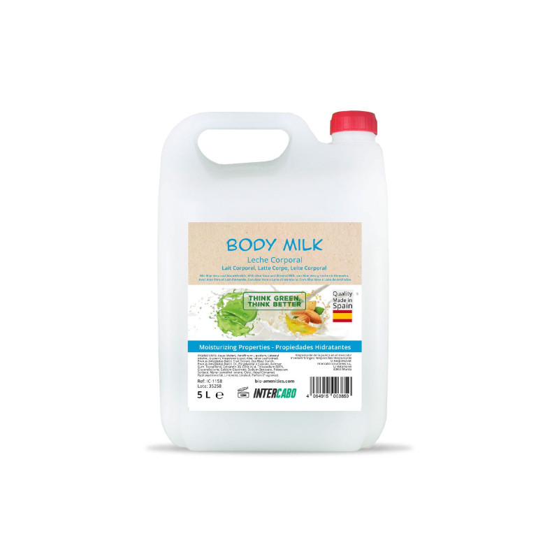 Leite Corporal com Aloe Vera e Leite de Amêndoas