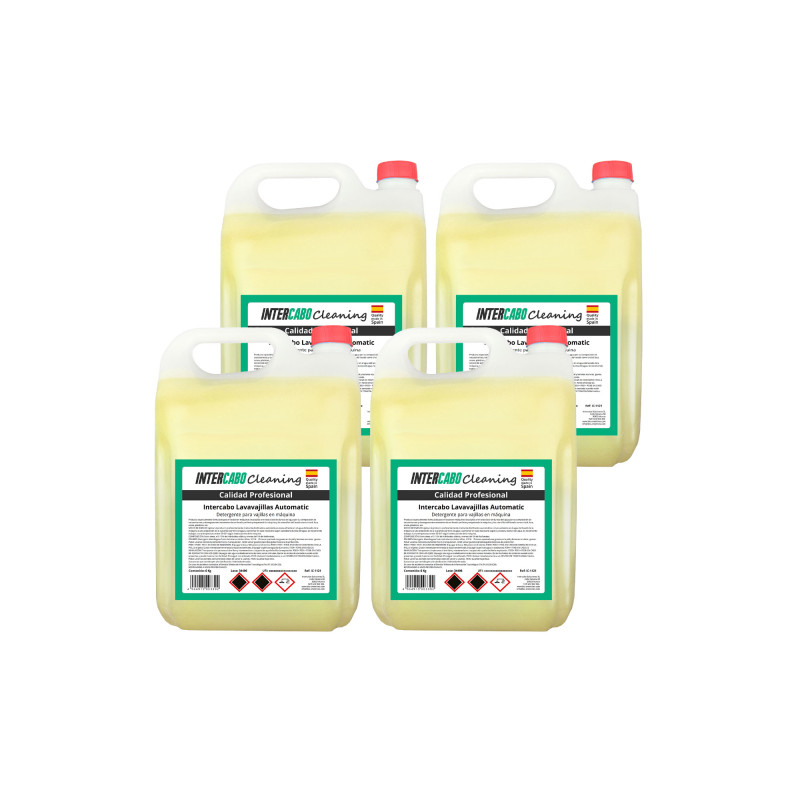 4 x 5L Détergent pour Lave-Vaisselle – Total 20L