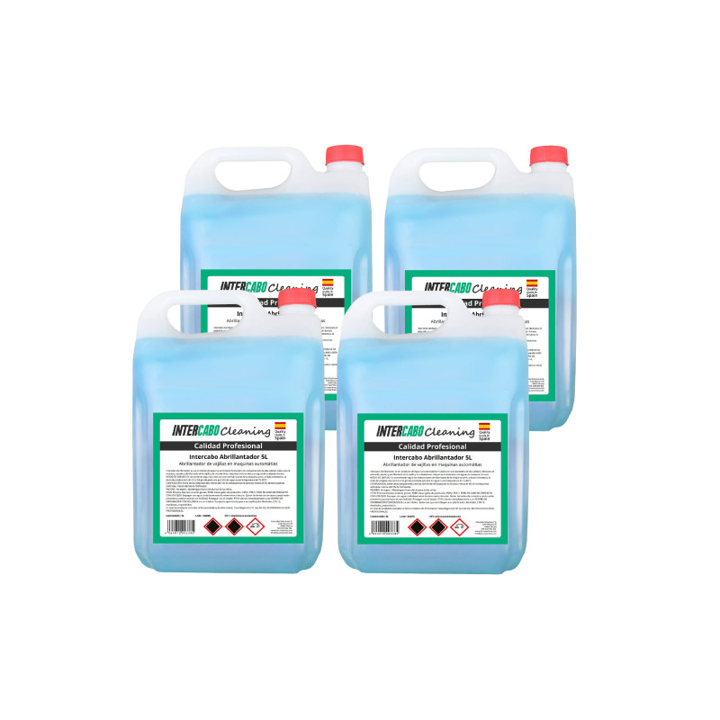 4 x 5L Brillantante per Lavastoviglie - Totale 20L