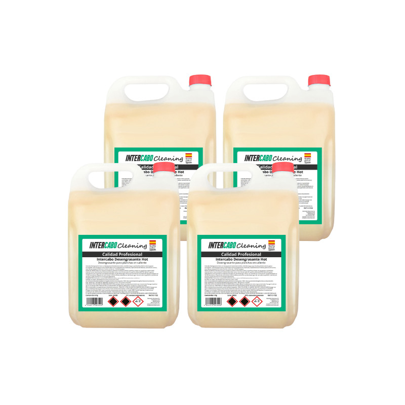 4 x 5L Desengordurante Hot – Para Superfícies