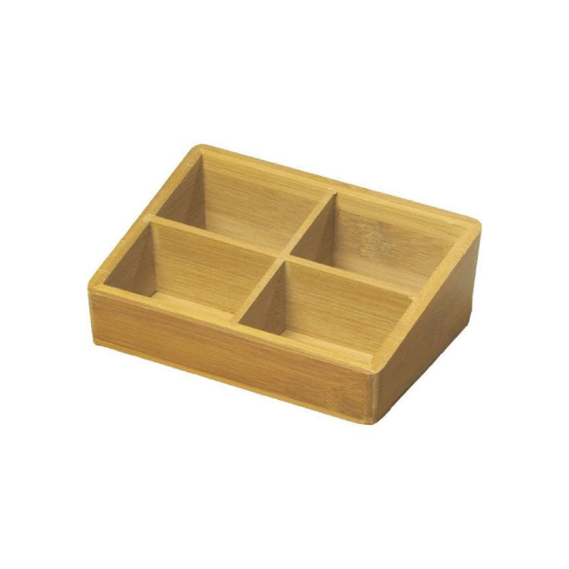 Wooden shelf for sachets - 100% Nature