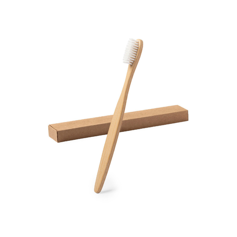Escova de dentes de bambu Nature na caixa - 200 unid.