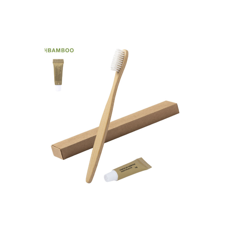 Dental Set with Bamboo Toothbrush – 200 Units