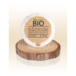 Set of 10 round soap dishes for hotel bathrooms