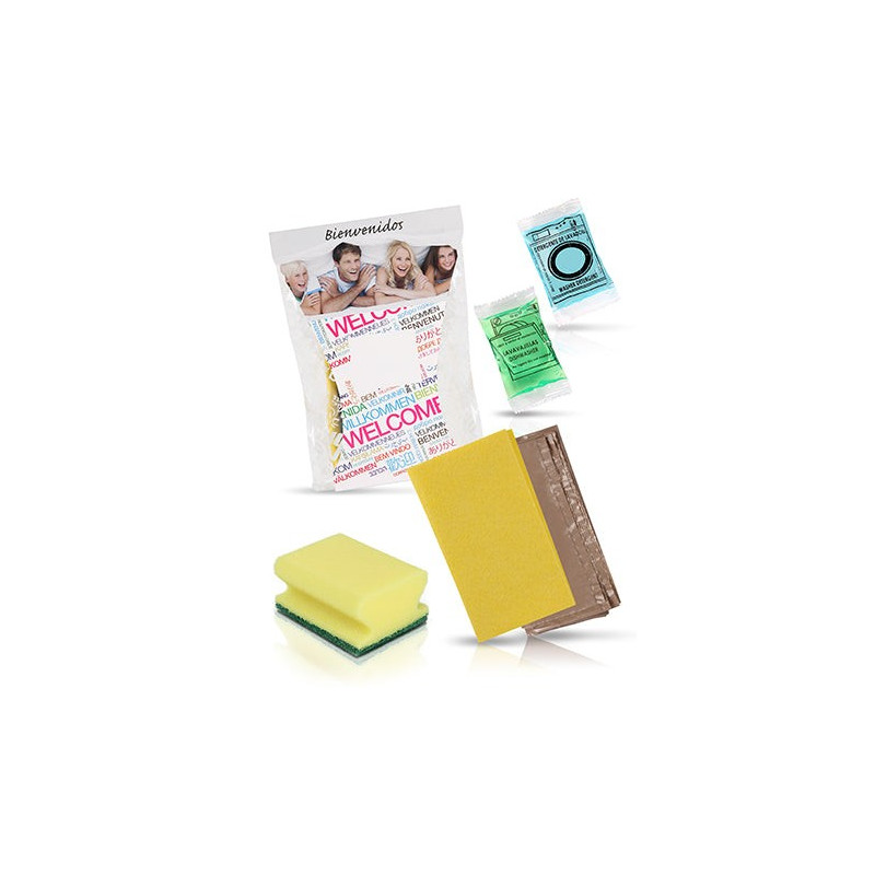 Kit 3 de nettoyage pour appartements - 50 Unités