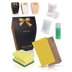 Kit 7 de limpeza para cozinhas de alojamentos