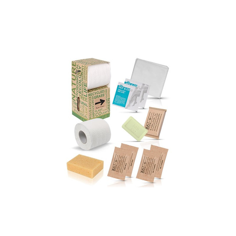 Kit de higiene personal "Buen camino" - 42 unidades
