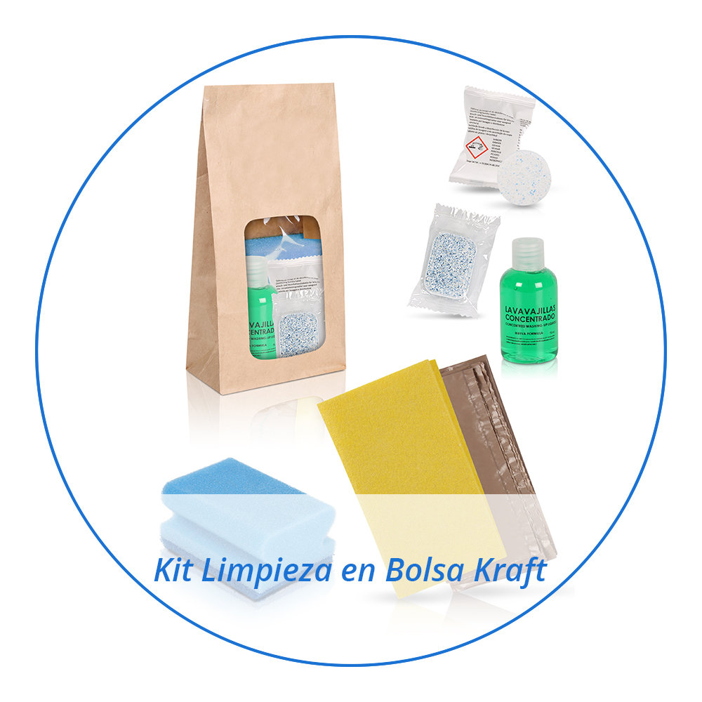 Kit de Limpieza en Bolsa Kraft
