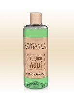 20 flaconi shampoo 300ml personalizzato Rawganical