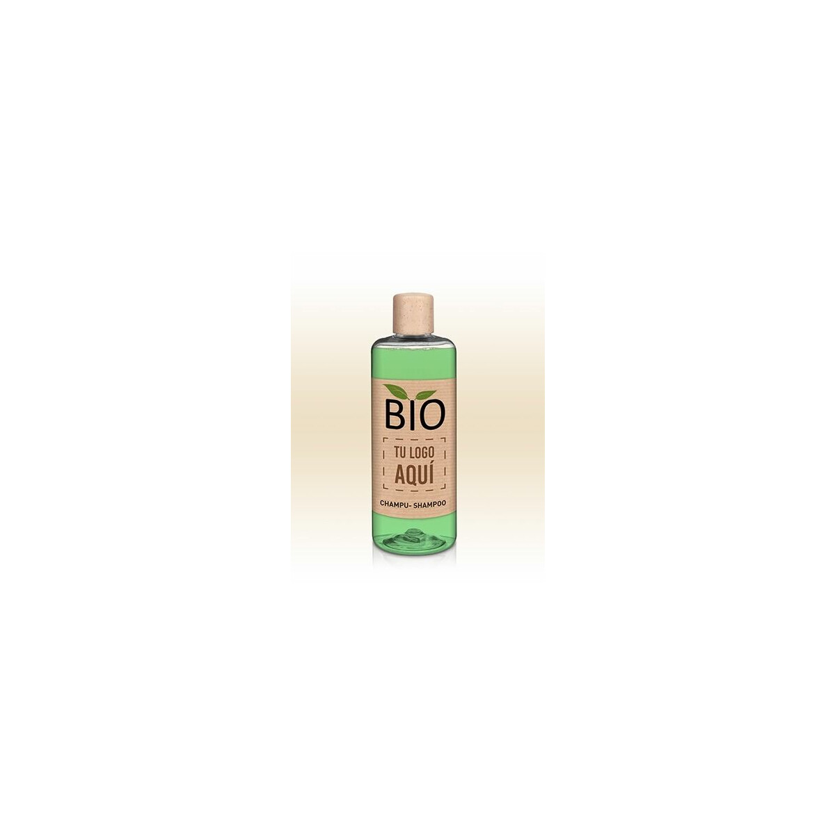 20 flaconi shampoo 300ml personalizzato Go Green Bio