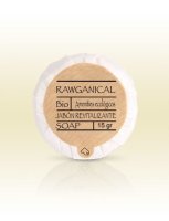 Barre de savon rond Rawganical 15g personnaliser.