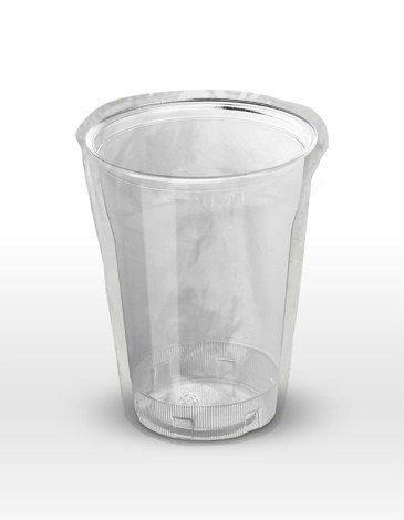 Bicchiere di plastica da 250 ml (confezionato) Standard - 500 unit&agrave;