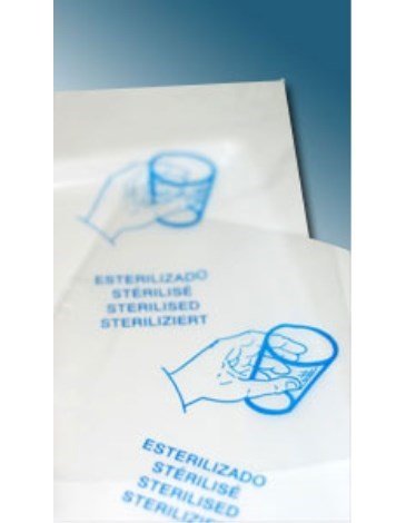 Busta sterile per contenitori di vetro