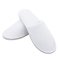 Slipper made of cotton with non-slip sole (pair)
