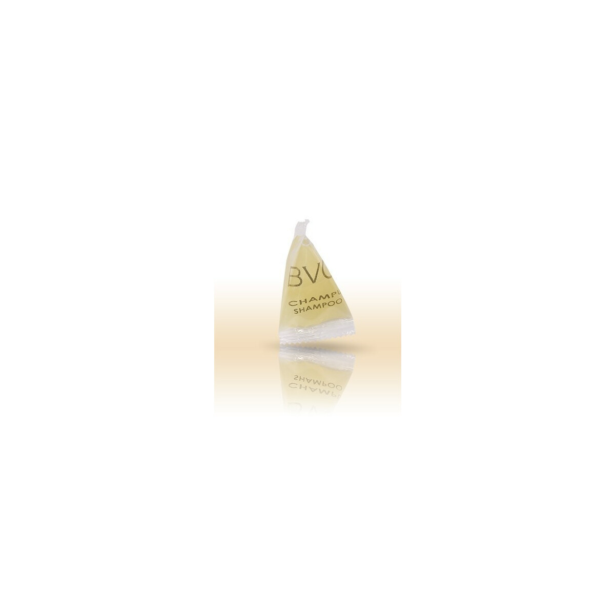 Shampoo with soy and jojoba in a sachet pyramid 15ml