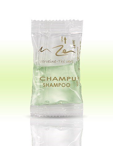 Shampoo in a sachet 15ml customized