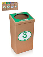 Cardboard garbage can for glass - 100 liter