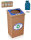 Papelera robusta de reciclaje (Papel y cart&oacute;n) para zonas comunes. Regalo 10 bolsas azules.
