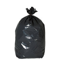 10 sacs de recyclage noirs de 100 litres.