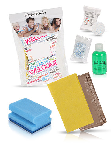 Cleaning kits for tourist accommodation - 40 units