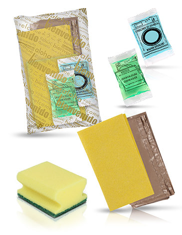 Cleaning kits for tourist accommodation - 60 units