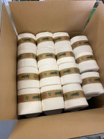Toilet paper roll with warranty seal - 60 pieces