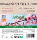 Shower gel almond blossom in 5L refill canister