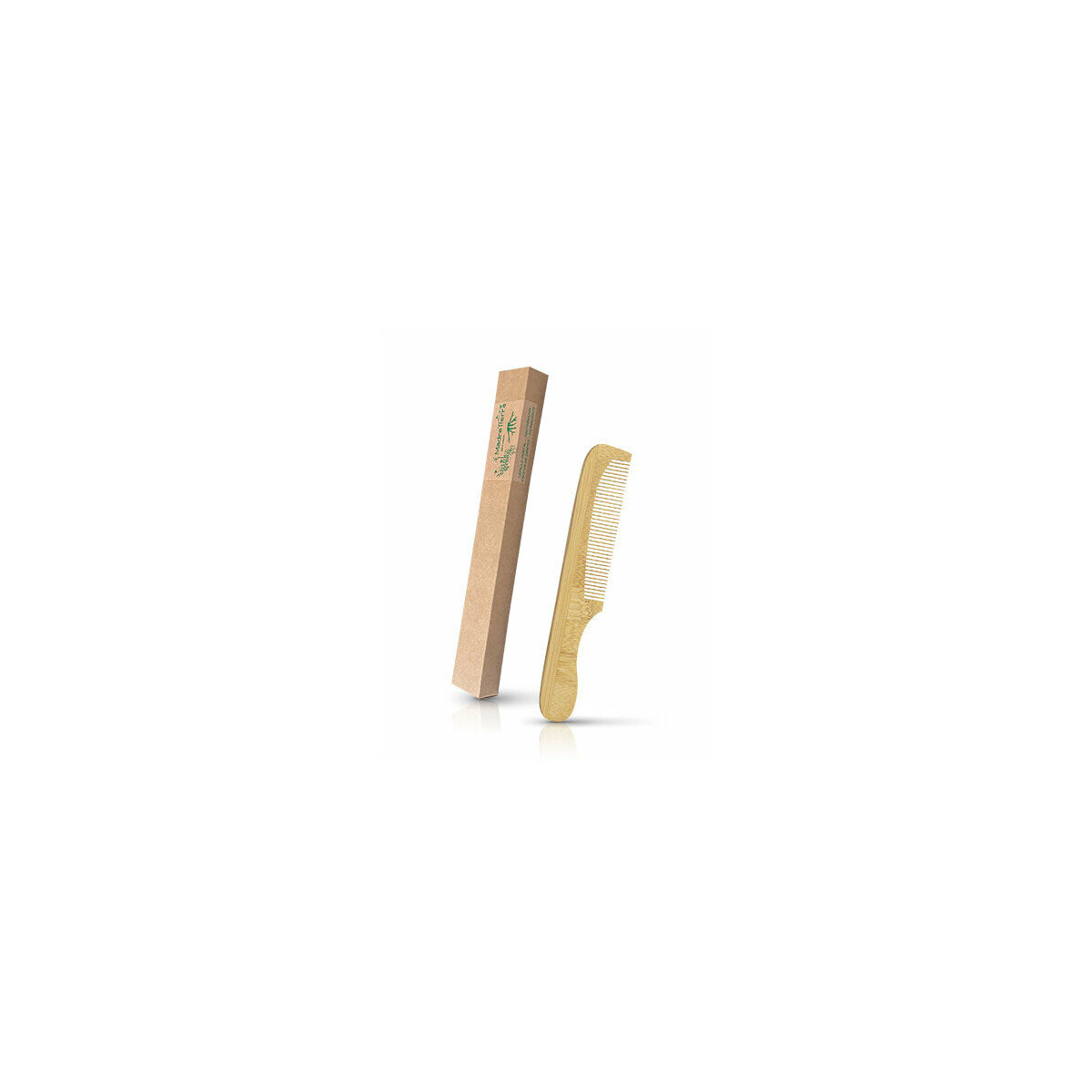 Pettine di bambù con scatola |Standard