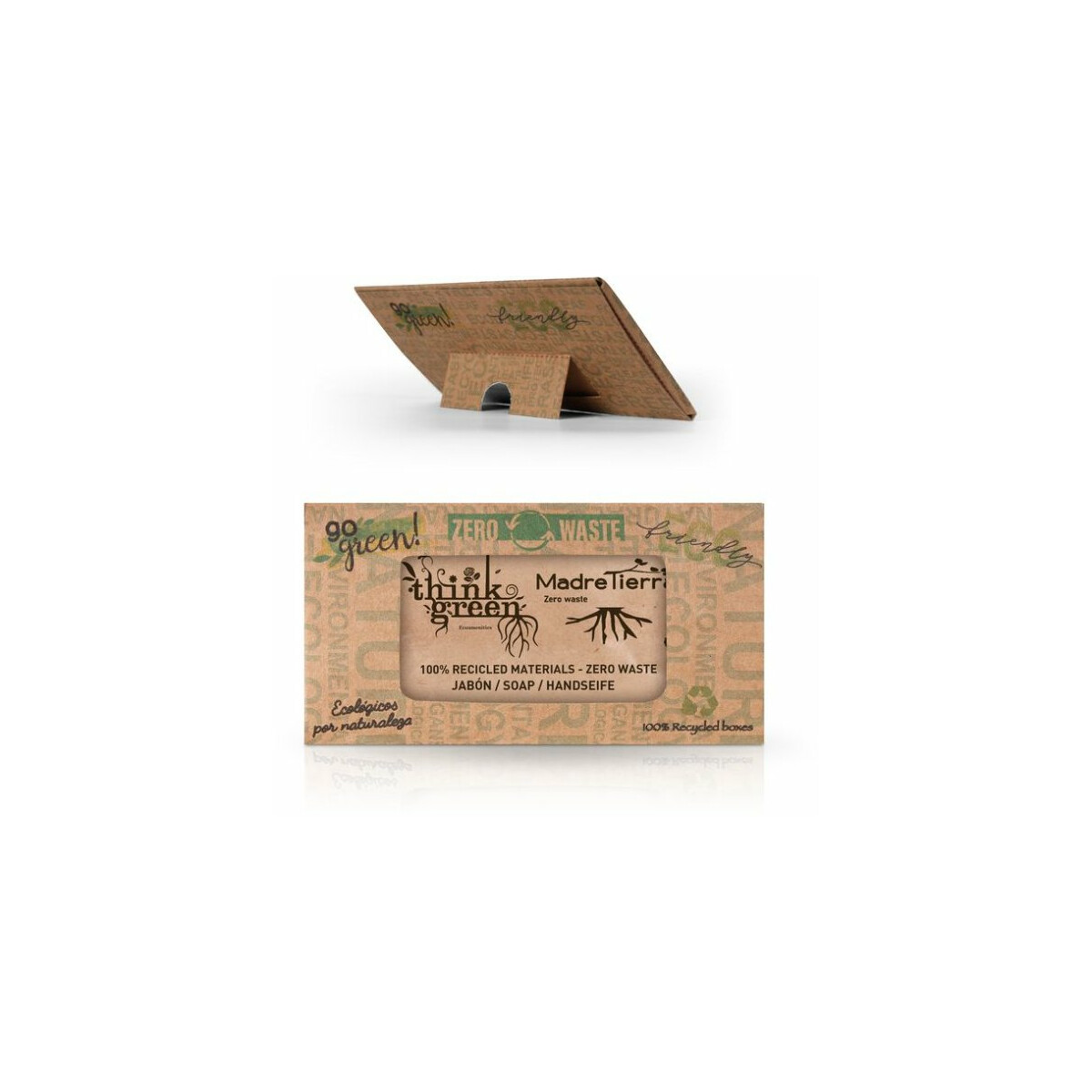 Bar of soap Madre Tierra 10gr rectangle - With Green Box Bio