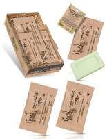 Bio tray: gel &amp; shampoo, body milk and bar soap