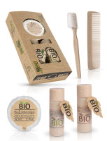Set de higiene completo en caja Bio | 100 unidades