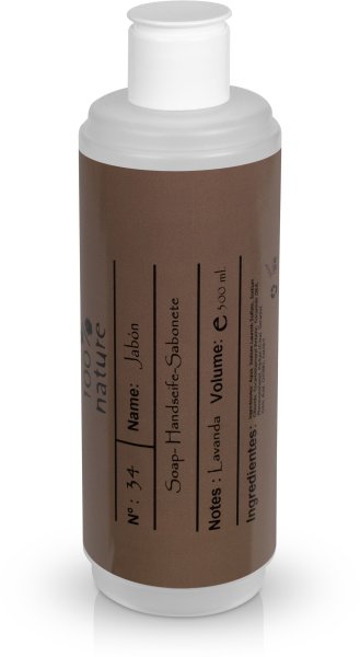 Flacon recharge distributeur de 400 ml, contenant du savon pour les mains Bio (Refillable)