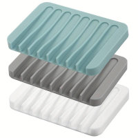 Flexible gray silicone tray