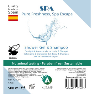 Sample Vitacab SPA 2in1 Shampoo/Shower Gel 500ml