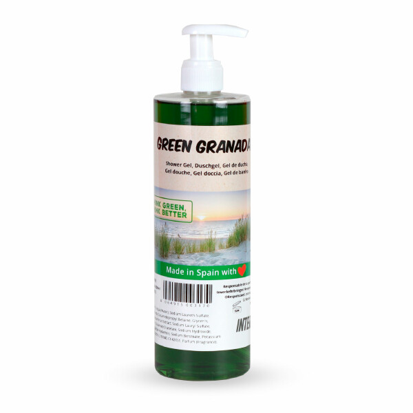 Muestra Gel de Ducha Granada Intercabo 500ml