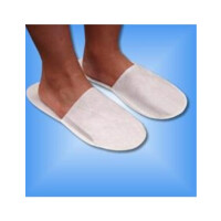 Eco Slipper mit rutschfester Sohle (Paar) Schwarz