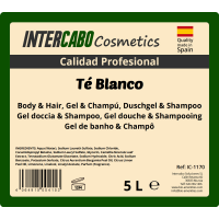 Intercabo Cosmetics Body & Hair Té Blanco & Darjeeling en Bidón de 5L