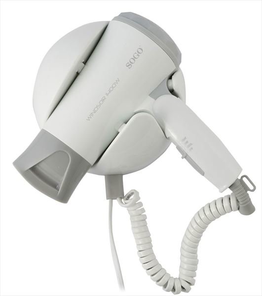 Hairdryer with wall bracket