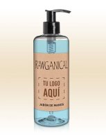 16 bottles of 300 ml hand soap with dispenser Customized Rawganical